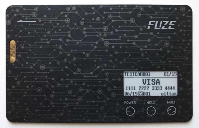 Fuze card front