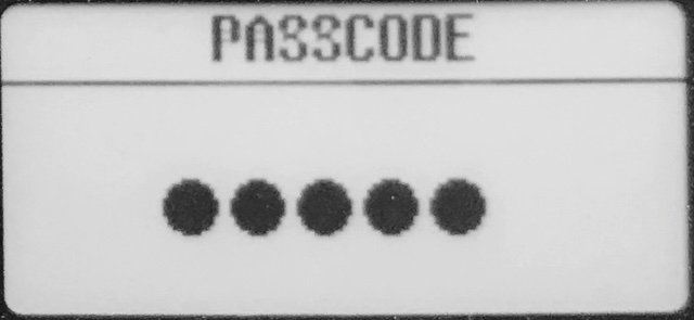 Fuze Card passcode